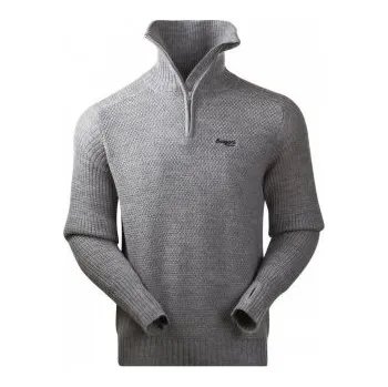 Bergans ULRIKEN pánský vlněný svetr Magnesium Grey