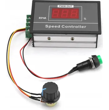 Bezpečnostní kamera PWM REGULÁTOR OTÁČEK DC MOTORU 6-60V 30A