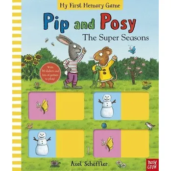 První čtění Pip and Posy: The Super Seasons (Memory Game Book) - Scheffler, Axel