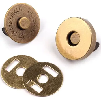 Zapínání magnetické OE18 mm staromosaz 060804