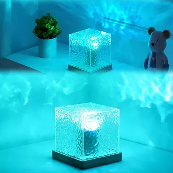 Projektor 1ks 16barevný noční projektor Hvězdné oblohy s USB kabelem 1,5 m (11*11 cm)