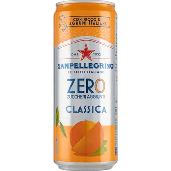 Limonáda San pellegrino Sanpellegrino Classica Zero Zuccheri Aranciata 330ml