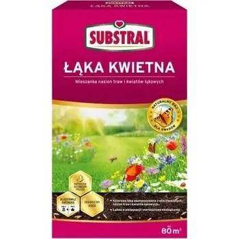 Travní směs Okrasná zahradní Tráva Kvetoucí Louka Substral 80 m2 0,8 kg