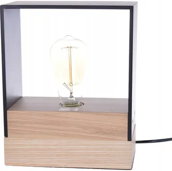 Stropní svítidlo RADIANT 5 černé dřevo 14.819.78 LUMILO + LED žárovky