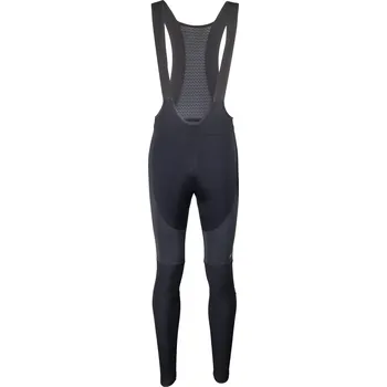 Cyklistika FORCE - zimní kalhoty Shield se šráky a vložkou černá XL