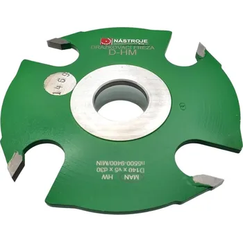 Fréza RH+ Drážkovací fréza SK D-HM D140 B 4 d30 se 4 rovnými zuby bez předřezů