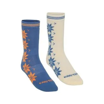 Dámské ponožky Kari Traa Vinst Wool Socks SEA modrá 36-38 EU