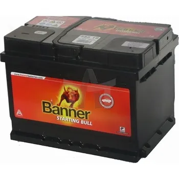 Autobaterie Akumulátor 12V 55AH Banner StartingBull Banner S55519