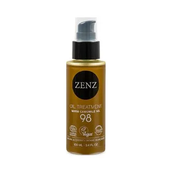 Vlasová regenerace ZENZ Organic Oil Treatment Warm Camomile No. 98 multifunkční pečující olej pro suché a vlnité vlasy 100 ml