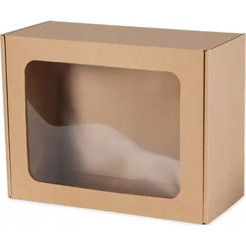 Obraz Kartonová krabice skládací 25 cm x 20 cm x 10 cm, 35 g/m2, 1 ks