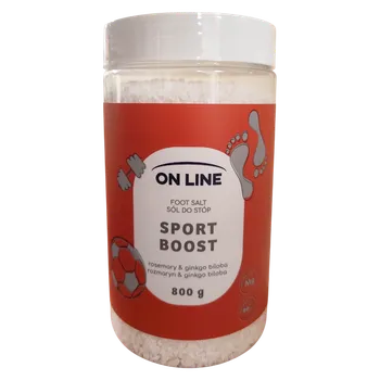 Koupelová sůl On line sůl na koupel NOHOU Sport boost 800 g