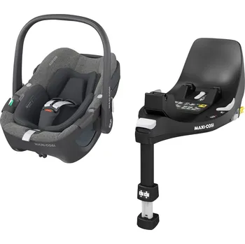 Autosedačka Maxi-Cosi Pebble 360 autosedačka Select Grey + základna FamilyFix 360 základna