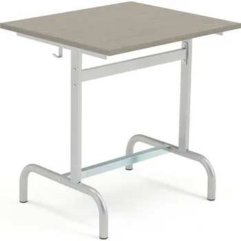 Zahradní lavice Školní lavice 180, stříbrná/šedá