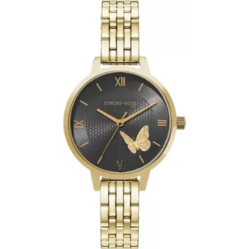 Hodinky SUNDAY ROSE Dámské luxusní designové hodinky SUNDAY ROSE Fashion SUN-F24 ( )