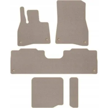 autokoberec Kobercové rohožky Edecor velurové 5 ks