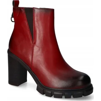 Dámská zimní obuv M.Daszyński dámské kotníkové boty sloupek velikost 37