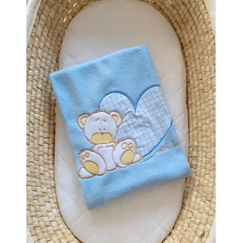 Dětská deka Dětská deka My Sweet Baby 70 x 100 cm modrá