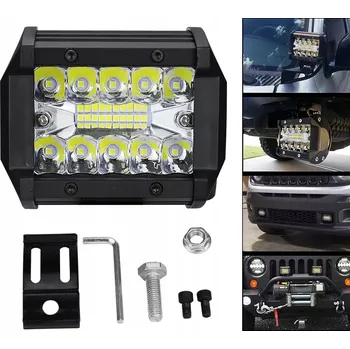 Přídavný světlomet Halogenová pracovní lampa LED osvětlení 12-24V