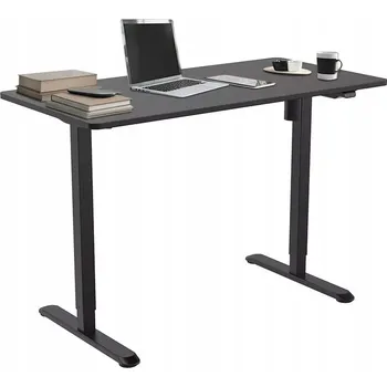 Psací stůl Obdélníkový psací stůl Mirpol 120 x 60 x 118 cm černý