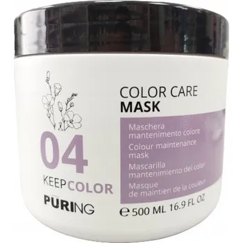 Vlasová regenerace Puring Keepcolor maska pro ochranu barvy pro barvené vlasy