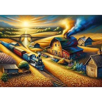 ART PUZZLE Puzzle Podzimní cesta 260 dílků