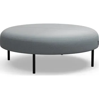 Pohovka Stolička VARIETY, Ø 1200 mm, potahová látka Pod CS, stříbrnošedá