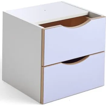 Komoda Zásuvková vložka RICO, 2 zásuvky, fialová