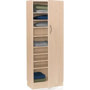 Šatní skříň Skříň na lůžkoviny, bříza