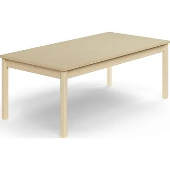 Jídelní stůl Stůl DECIBEL, 1600x800x590 mm, akustická HPL deska, bříza