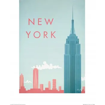 Obraz Plakát New York Chrysler Building bez rámu 30 x 40 cm