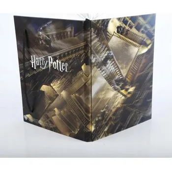 Zápisník Harry Potter 3D NOTES Bradavice Hrad a Magické Schodiště