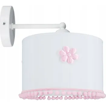 Nástěnné svítidlo Nástěnná lampa pro děti moderní stínidlo květiny, růžová, žlutá, šedá LED