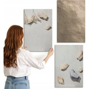 Obraz Sada obrazů Galerie Obrazů Kameny pláž přírodní struktury 3x 40x60 cm