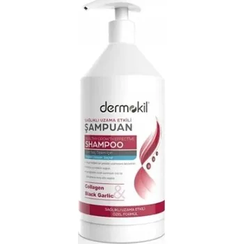 Šampon Dermokil šampon černý česnek a kolagen pro zdravý růst vlasů 1000 ml