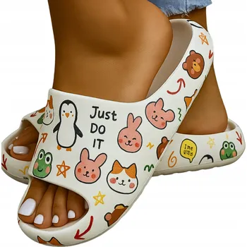 Dámské pantofle NAZOUVÁKY DÁMSKÉ LEHKÉ POHODLNÉ BOTY PĚNOVÉ GUMOVÉ VEL. 36/37 K BAZÉNU NA LÉTO