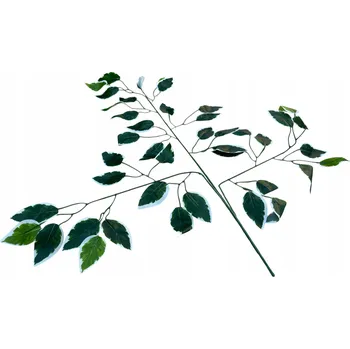 umělá květina UMĚLÉ KVĚTY LISTY VĚTVIČKA PRO ARANŽMÁ Benjamin světlý 41 LISTŮ 61 cm