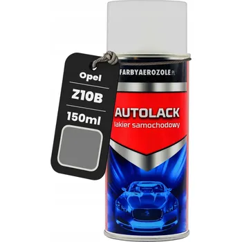 Barva ve spreji PŘIPRAVENÝ SPREJ 150 Ml Akrylový lak OPEL Z10B Satin Steel Grey 4 Met.