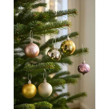 Vánoční dekorace Sinsay - Barevné vánoční ozdoby 20 pack - vícebarevná - 689GG-MLC - 689GG-MLC-ONE
