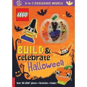 Stavebnice LEGO® Books: Build & Celebrate Halloween (includes 45 bricks) – Lego® (EN)