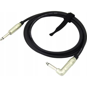 Audio kabel Kabel jack 6,3 mm Electric Sound 0,5 m úhlový