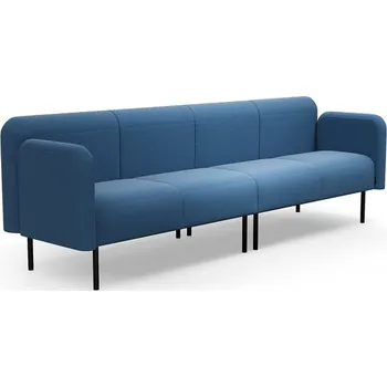 Pohovka Sedačka VARIETY, 4místná, potahová látka Pod CS, modrá