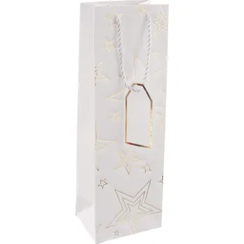 Dárková taška hvězda 12x9x36 cm