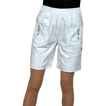 Dámské kraťasy Alica Dámské plátěné kraťasy ALICE Barva: Bílá, Velikost: 5XL