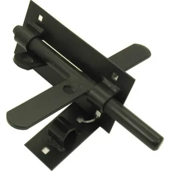 pant Zástrč na bránu/dveře GRK4 20 cm - černá