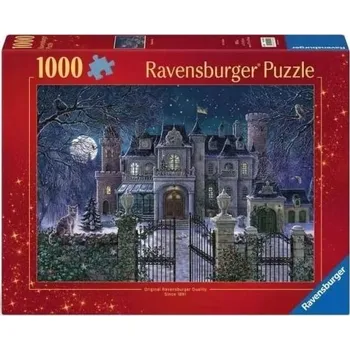 Puzzle PUZZLE 1000 dílků VÁNOČNÍ SÍDLO, RAVENSBURGER