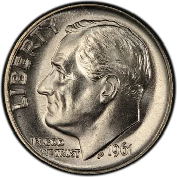 Sběratelství Stříbrná mince USA Franklin D. Roosevelt Deseticent 2.5 g