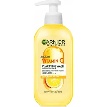Čistící gel Garnier Vitamin C gel na obličej s vitamínem C 200 ml