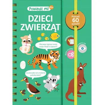 Cizojazyčná kniha Powiedz mi! Dzieci zwierząt książka do nauki czytania sylabami książki dla małych dzieci edukacyjne książeczki dla małych dzieci rymowanki i wierszyki dla dzieci szkolne książki obrazkowe książki bajki dla dzieci kolorowa książeczka czytanka obrazkowa ksi