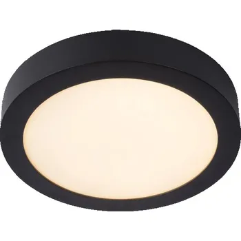 Lucide BRICE-LED stropní svítidlo - stmívatelné - 15W - IP44 - černé