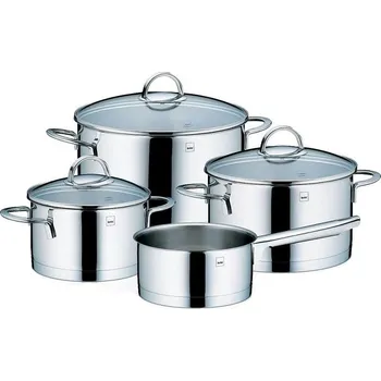 Hrnec KELA Sada nádobí nerez 7 ks CAILIN lesklý povrch KL-10969